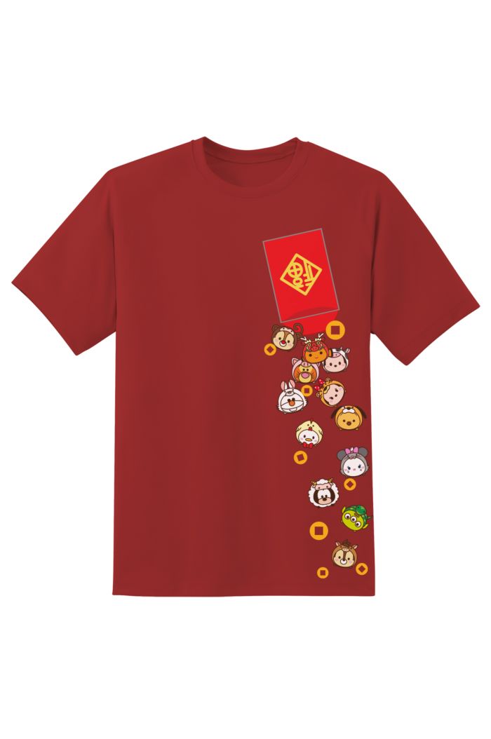 TSUM TSUM RED PACKET T-SHIRT