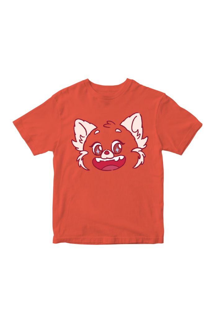 TURNING RED PANDA BIG FACE T-SHIRT - KIDS