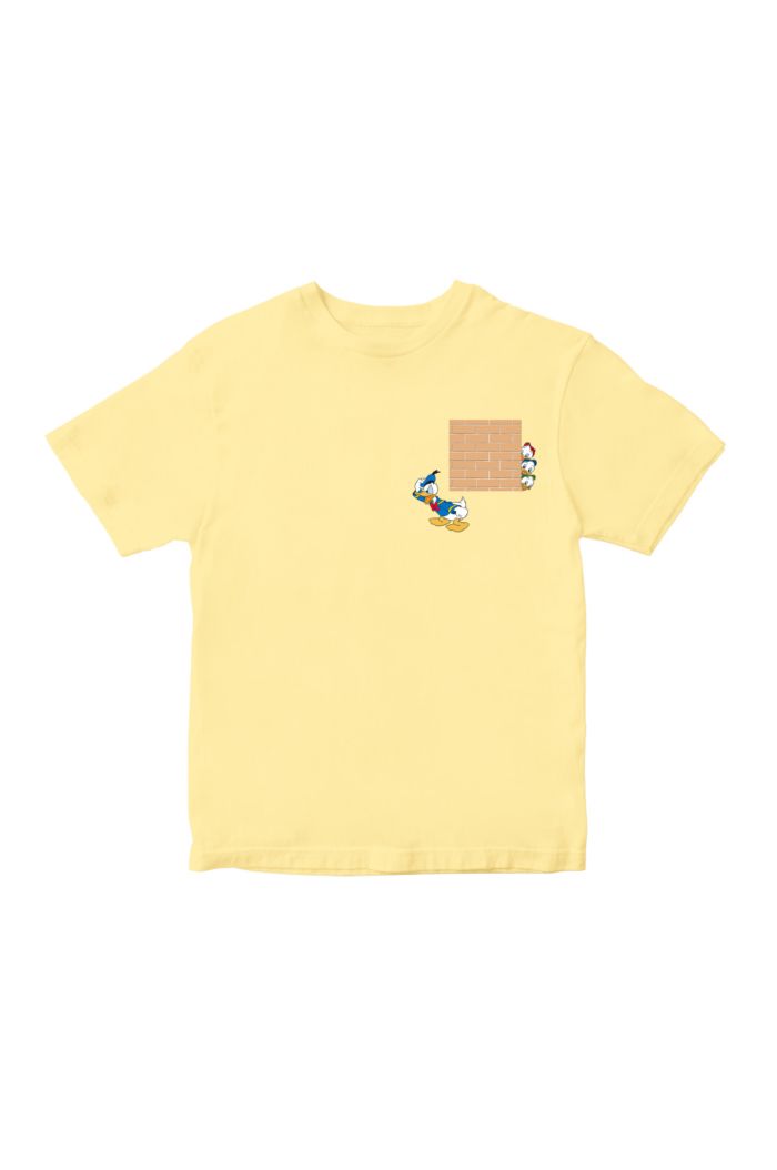 DONALD DUCK BRICK POCKET T-SHIRT - KIDS