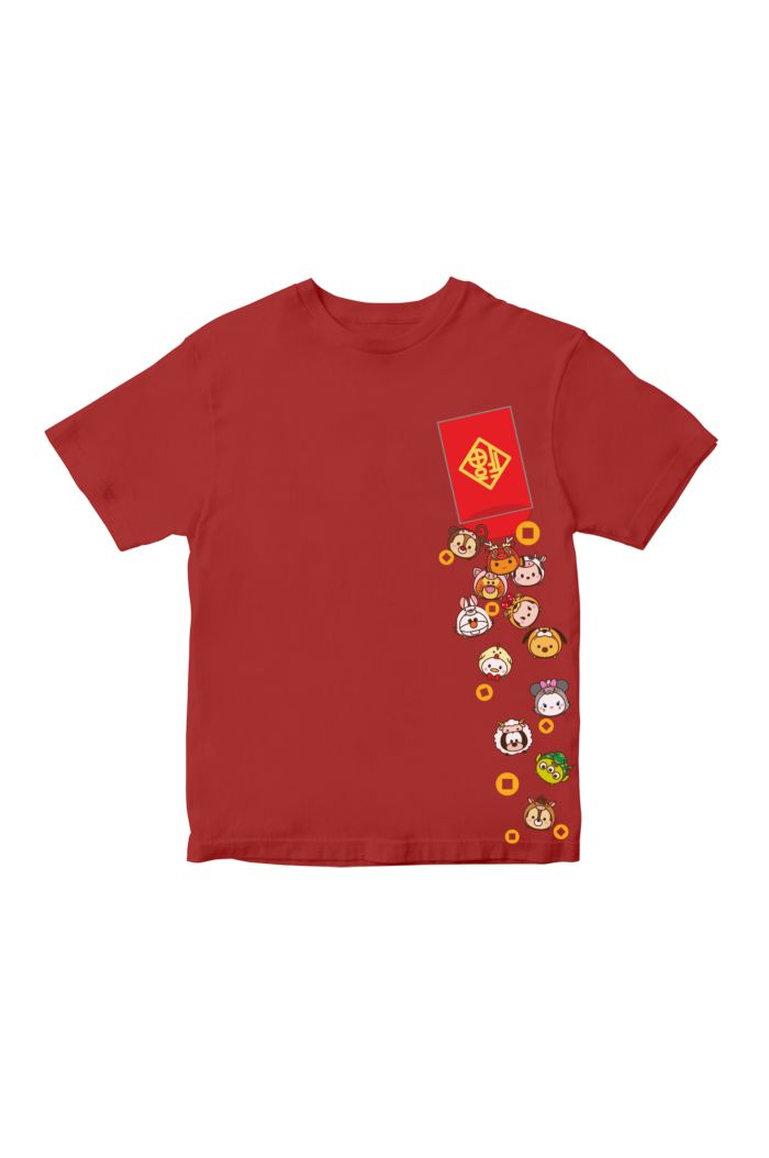 TSUM TSUM RED PACKET T-SHIRT KIDS