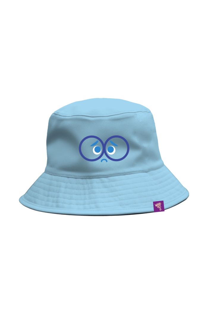 INSIDE OUT 2 SADNESS REVERSIBLE BUCKET HAT - ADULT