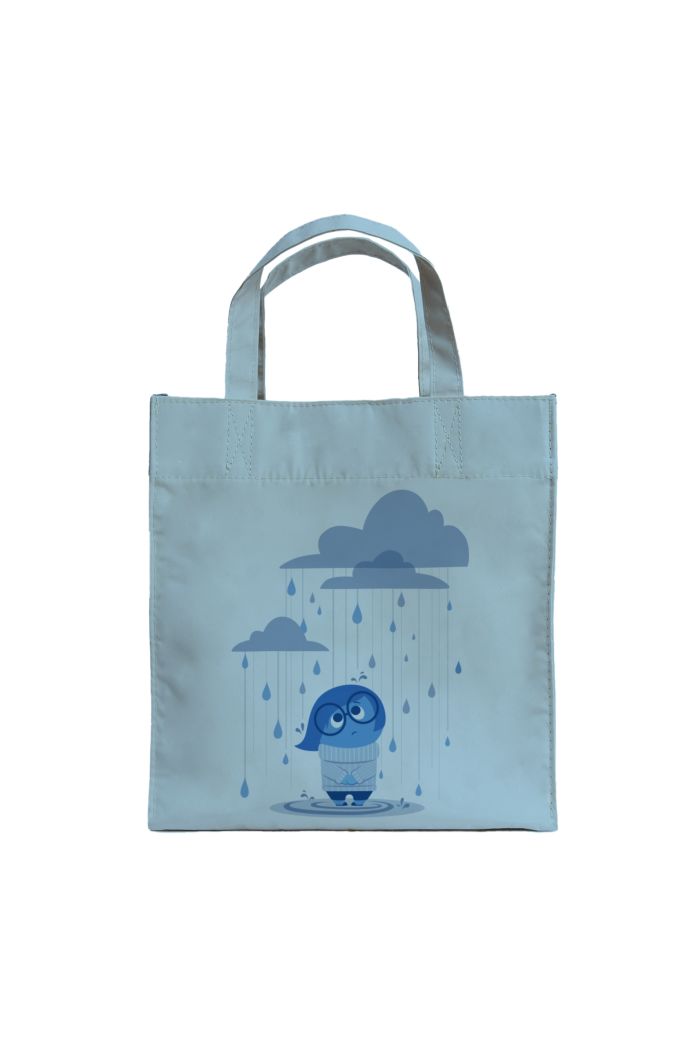INSIDE OUT 2 SADNESS CLOUD LUNCH BAG