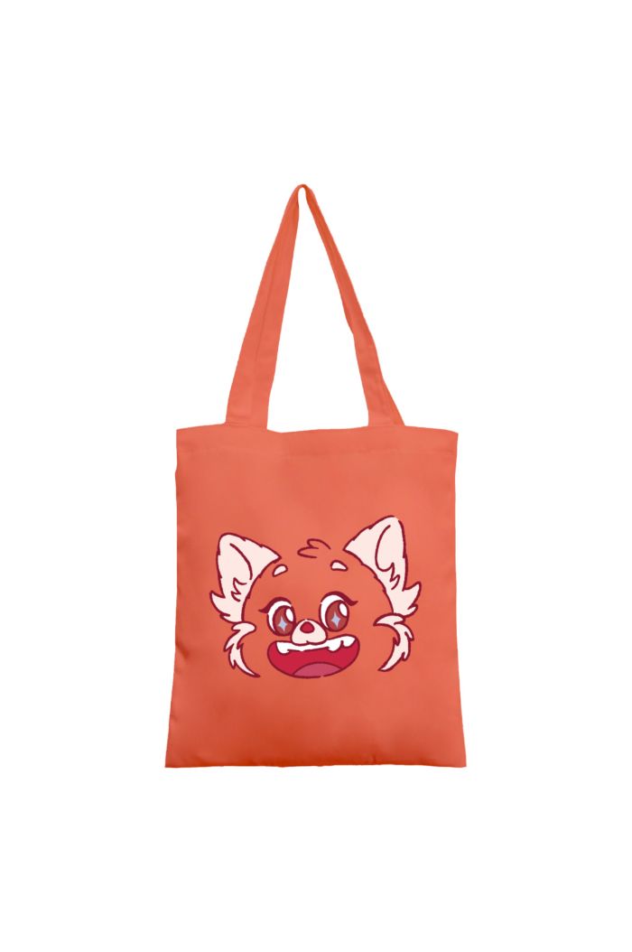 PIXAR RED PANDA & LOTSO CANVAS TOTE BAG