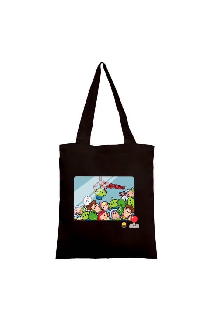 TOY STORY CLAW MACHINE CANVAS TOTE BAG