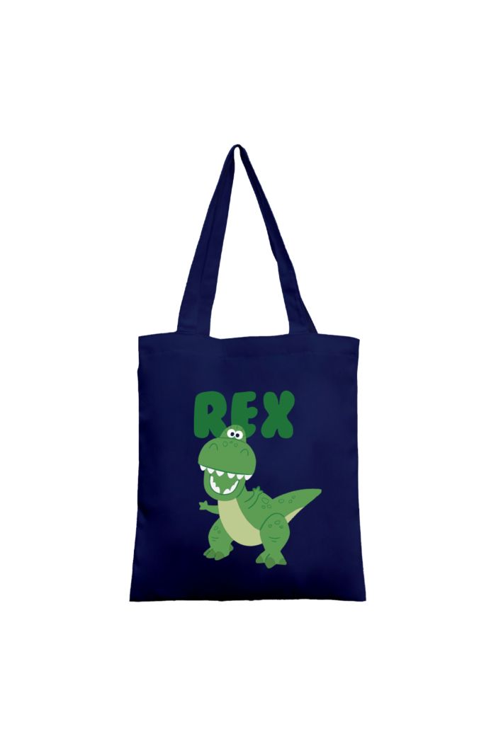 TOY STORY REX CANVAS TOTE BAG