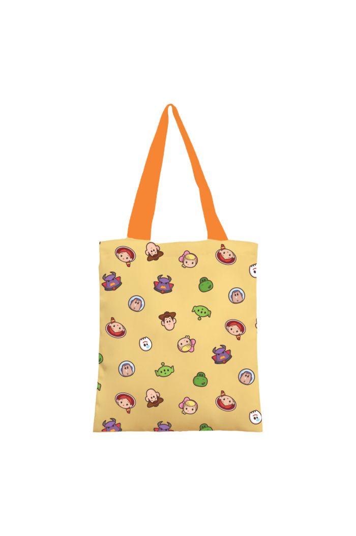 TOY STORY PATTERN CANVAS TOTE BAG