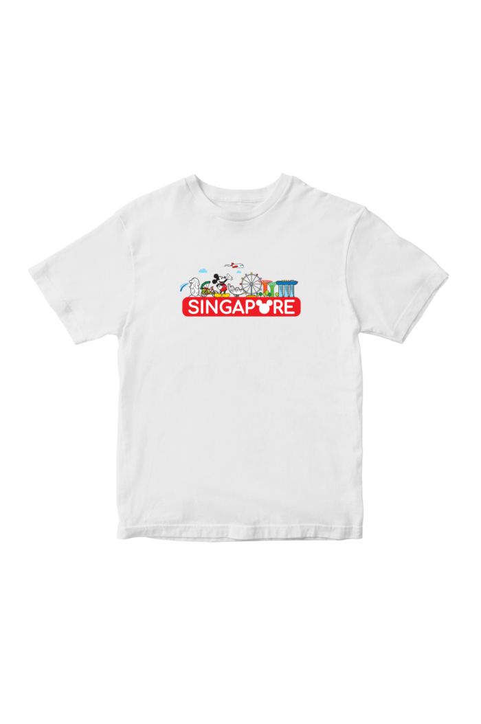 MICKEY LOVE SG SMALL SKYLINE T-SHIRT - KIDS