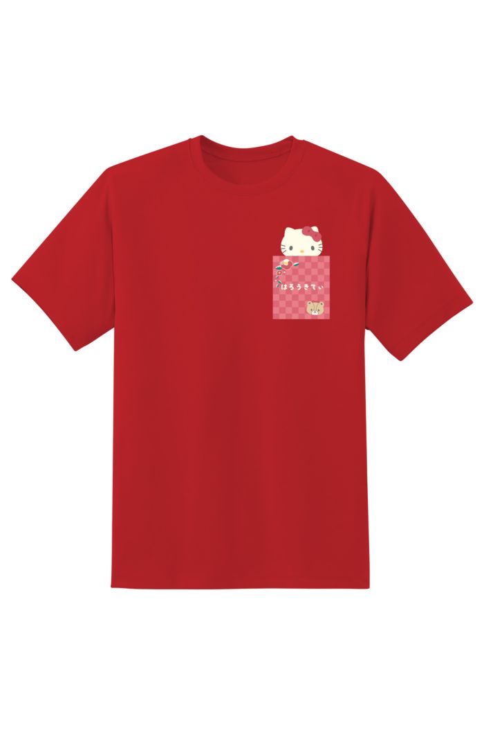 SANRIO KT OMANJU POCKET T-SHIRT