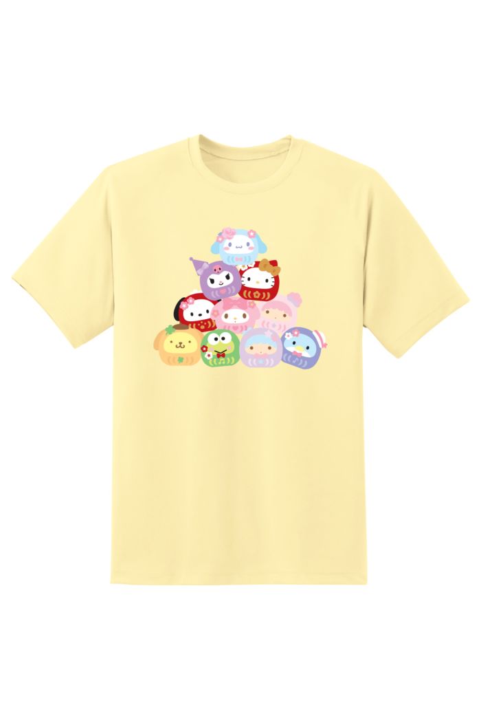 SANRIO MX DARUMA STACKING T-SHIRT