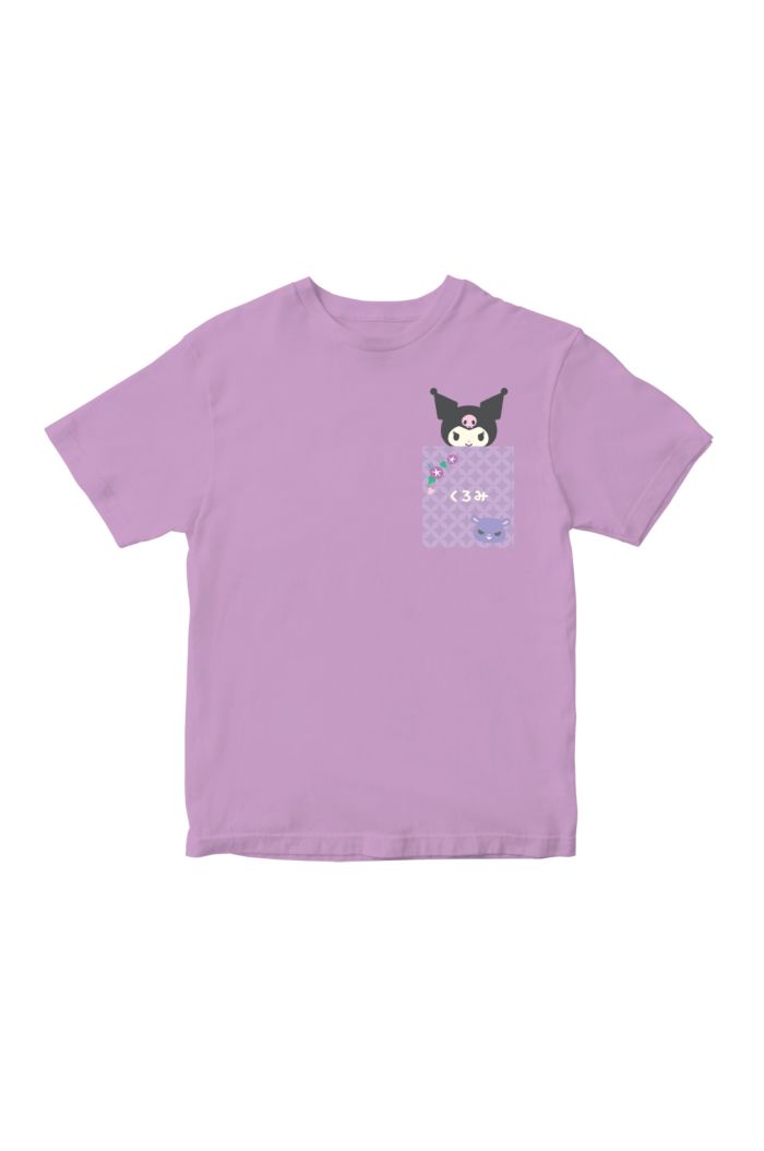 SANRIO KU OMANJU POCKET T-SHIRT - KIDS