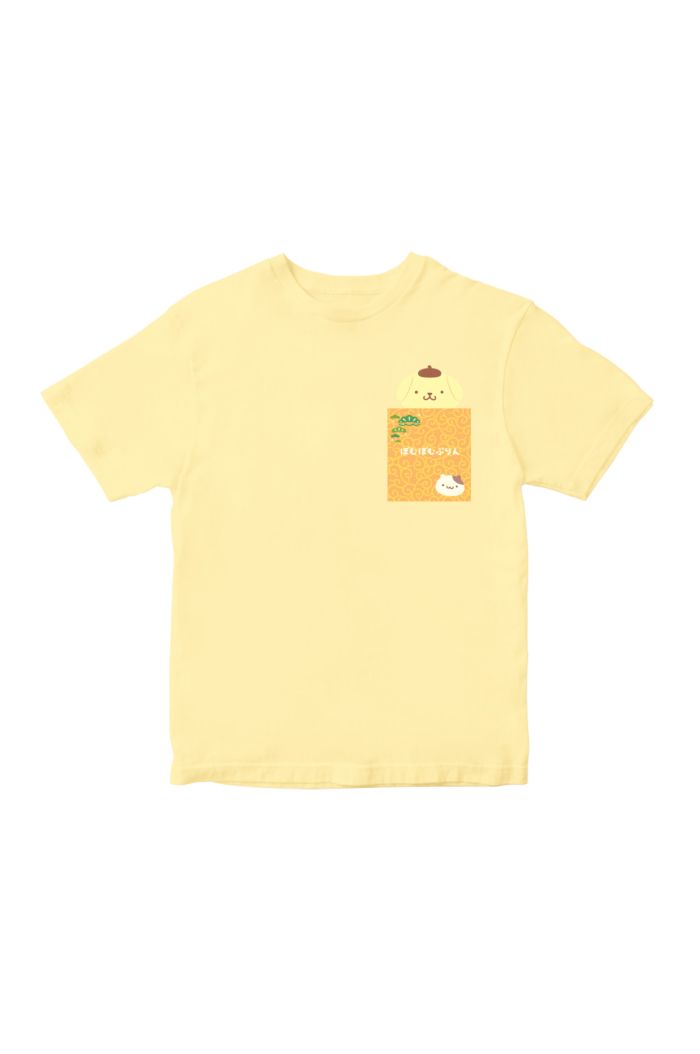 SANRIO PN OMANJU POCKET T-SHIRT - KIDS