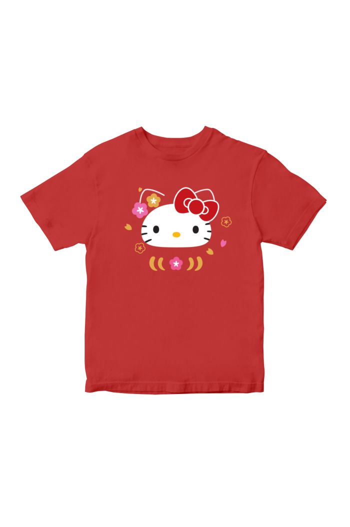 SANRIO KT DARUMA T-SHIRT - KIDS