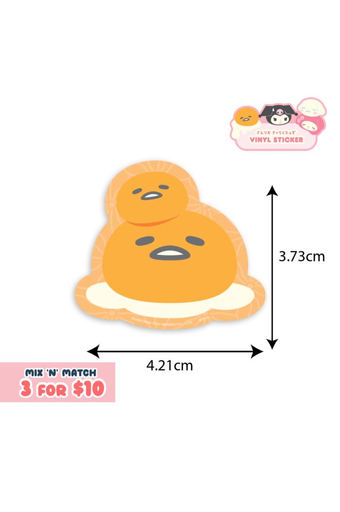 SANRIO GU OMANJU STICKER