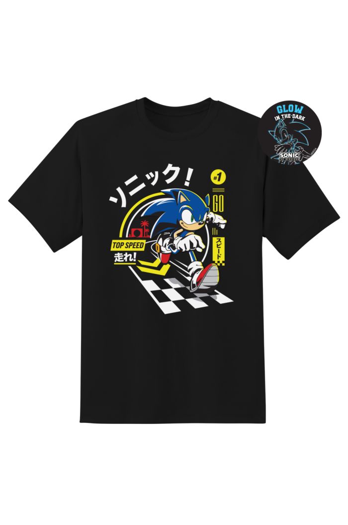 SONIC GLOW J-RACE T-SHIRT