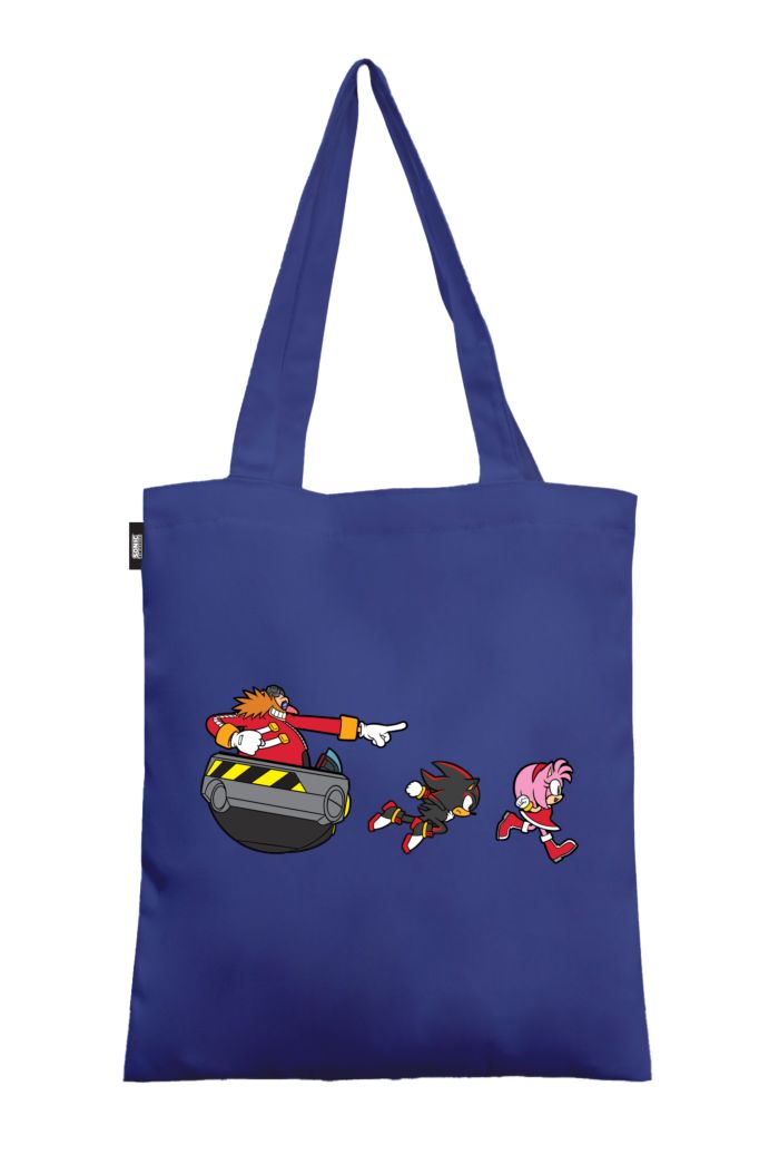 SONIC AND FRIENDS RUN CANVAS TOTE BAG