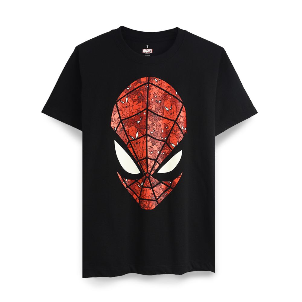 spiderman face t shirt