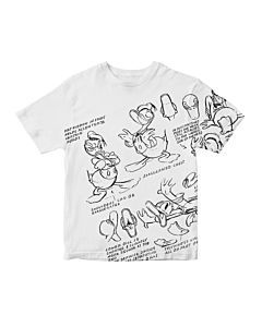 DONALD DUCK SKETCH T-SHIRT - KIDS