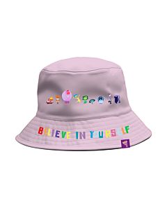 INSIDE OUT 2 BELIEVE IN  YOURSELF REVERSIBLE BUCKET HAT - ADULT